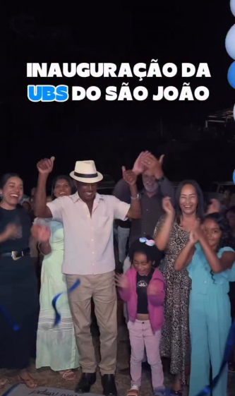 A Unidade Básica da comunidade do São João hoje já é uma realidade !